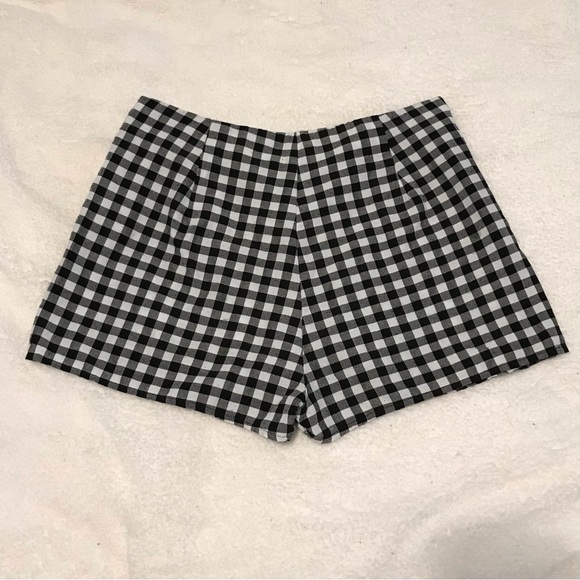 SHEIN EZwear balletcore gingham self-tie skort - Picture 3 of 7